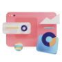 Reporting analytics icon